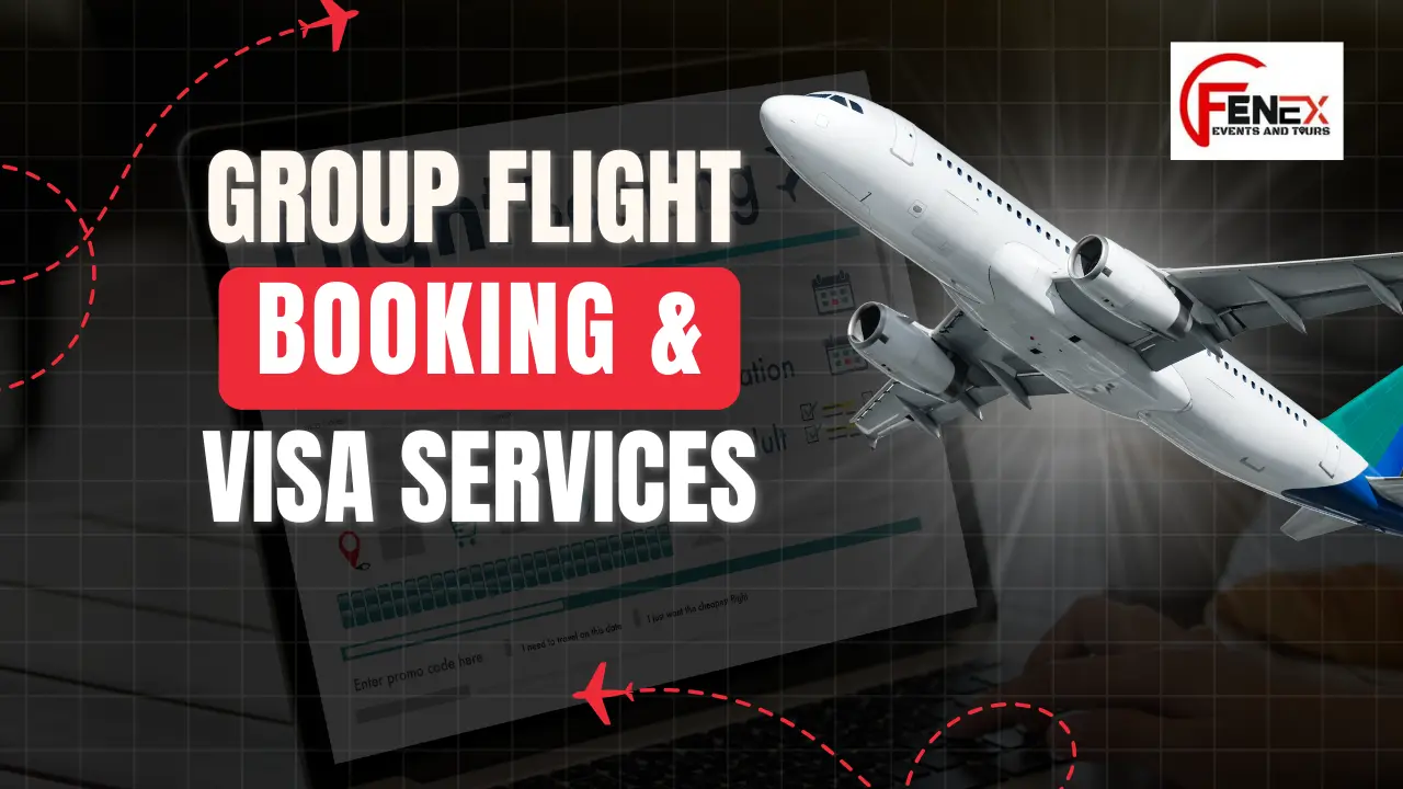 Group flight booking & visa services